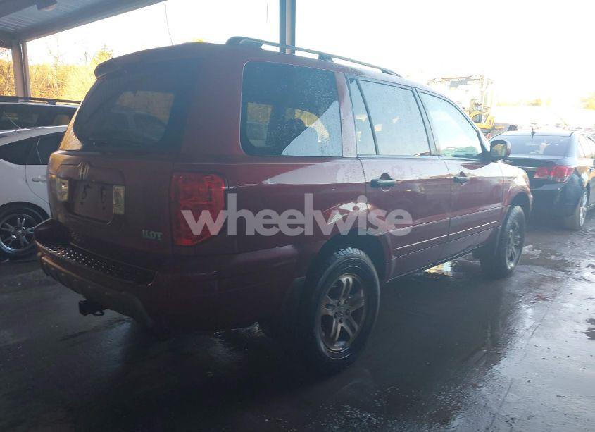 Photo 4 of 2005 Honda Pilot EX-L (VIN 5FNYF18695B015119)