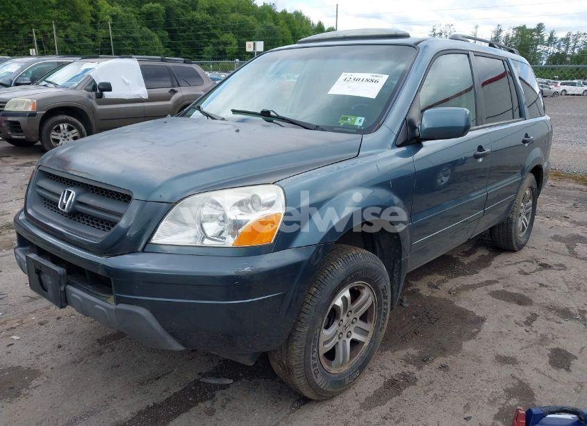 Photo 2 of 2005 Honda Pilot EX-L (VIN 5FNYF18695B043728)