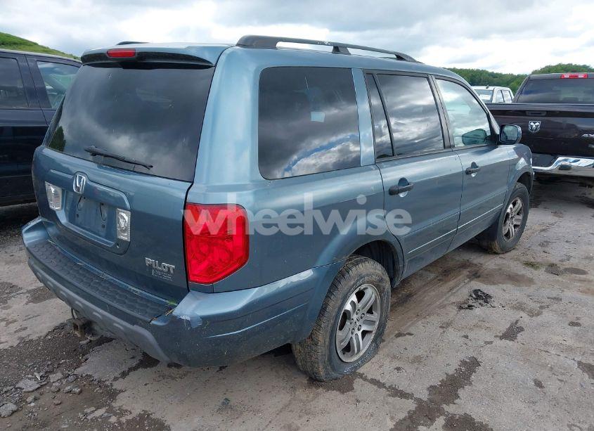 Photo 4 of 2005 Honda Pilot EX-L (VIN 5FNYF18695B043728)
