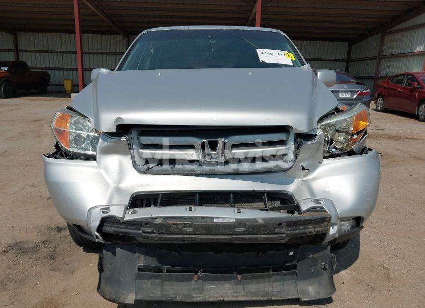 Photo 12 of 2006 Honda Pilot EX-L (VIN 5FNYF18696B020807)