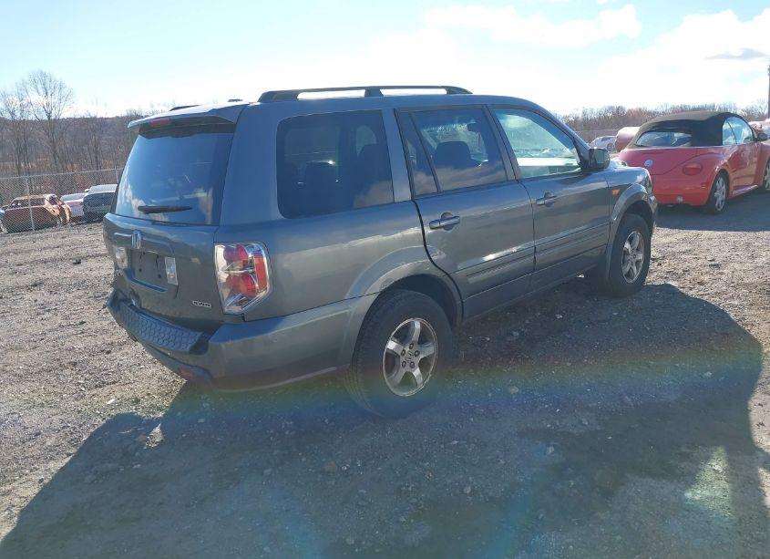 Photo 4 of 2007 Honda Pilot EX-L (VIN 5FNYF18697B013499)
