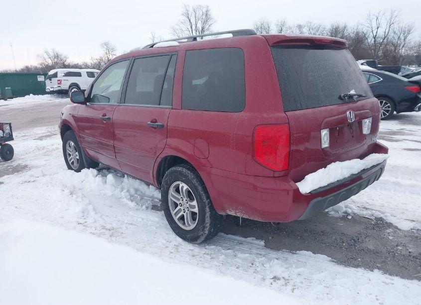 Photo 3 of 2005 Honda Pilot EX-L (VIN 5FNYF186X5B019602)