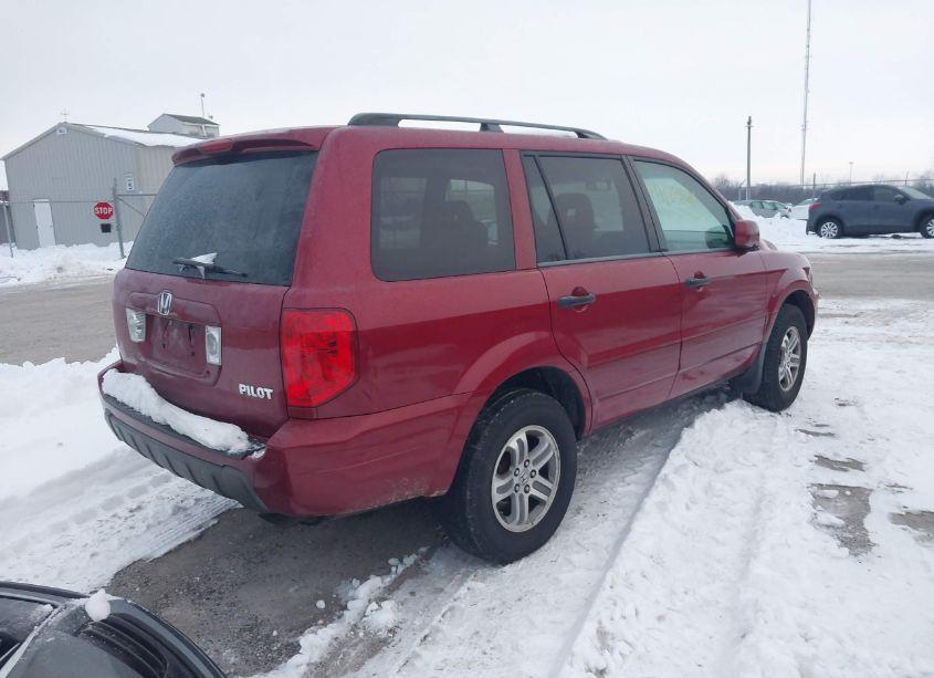 Photo 4 of 2005 Honda Pilot EX-L (VIN 5FNYF186X5B019602)