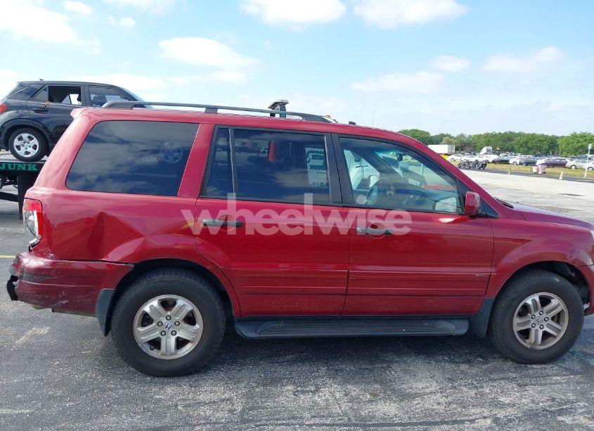 Photo 6 of 2005 Honda Pilot EX-L (VIN 5FNYF186X5B028381)