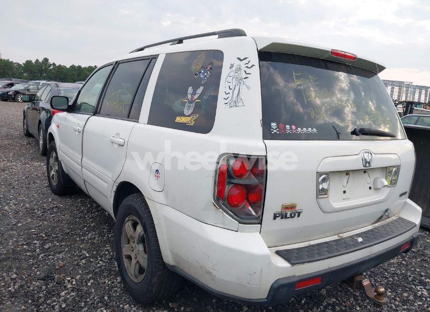 Photo 3 of 2007 Honda Pilot EX-L (VIN 5FNYF18707B014839)