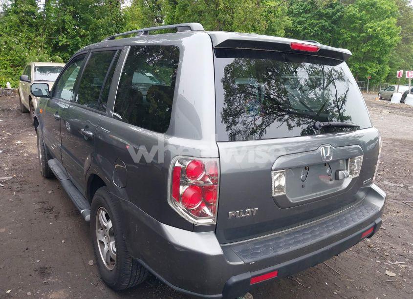 Photo 3 of 2008 Honda Pilot EX-L (VIN 5FNYF18718B036480)