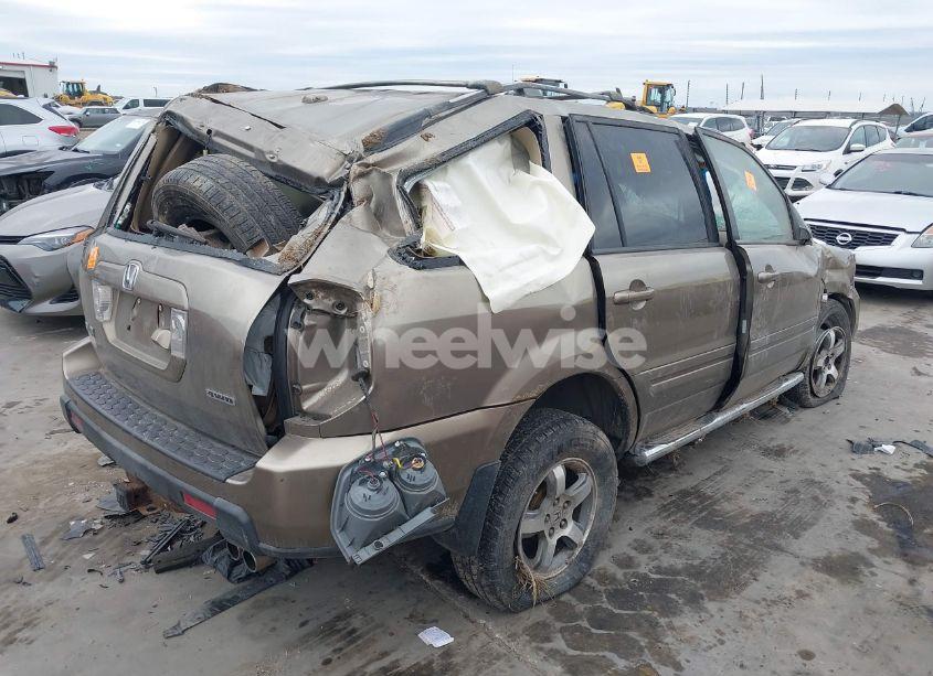 Photo 4 of 2008 Honda Pilot EX-L (VIN 5FNYF18718B036754)