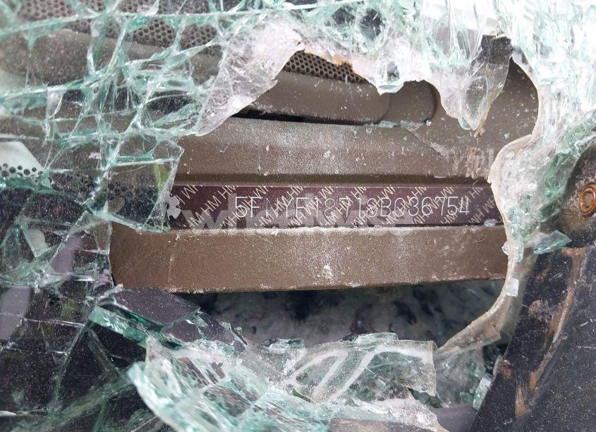 Photo 9 of 2008 Honda Pilot EX-L (VIN 5FNYF18718B036754)