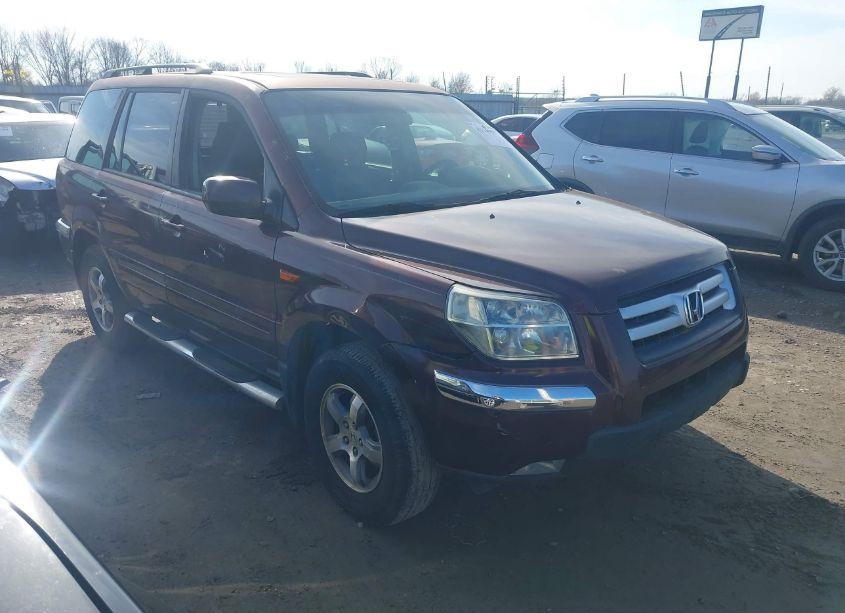 2007 Honda Pilot EX-L (VIN 5FNYF18727B026880) main photo