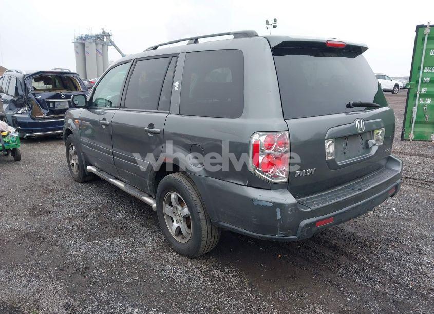 Photo 3 of 2008 Honda Pilot EX-L (VIN 5FNYF18728B008168)