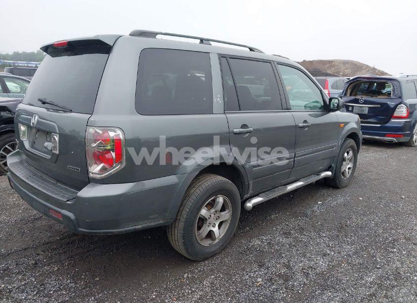 Photo 4 of 2008 Honda Pilot EX-L (VIN 5FNYF18728B008168)