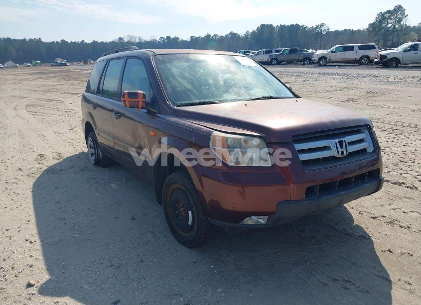 2007 Honda Pilot EX-L (VIN 5FNYF18747B008204) main photo