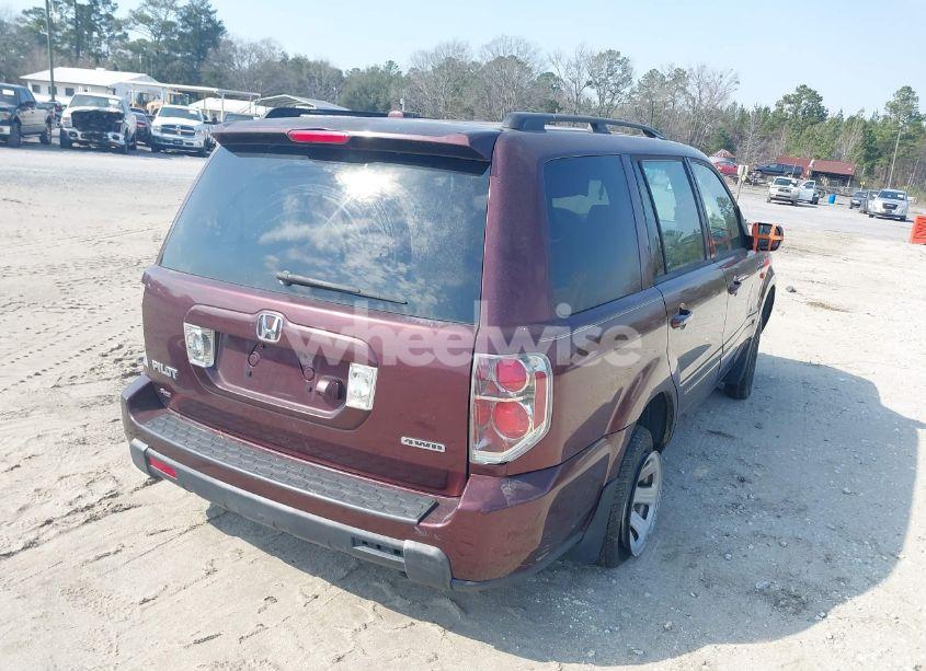 Photo 4 of 2007 Honda Pilot EX-L (VIN 5FNYF18747B008204)