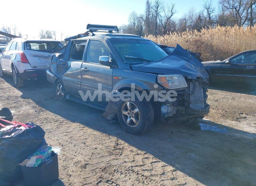 2008 Honda Pilot EX-L (VIN 5FNYF18758B008925) main photo