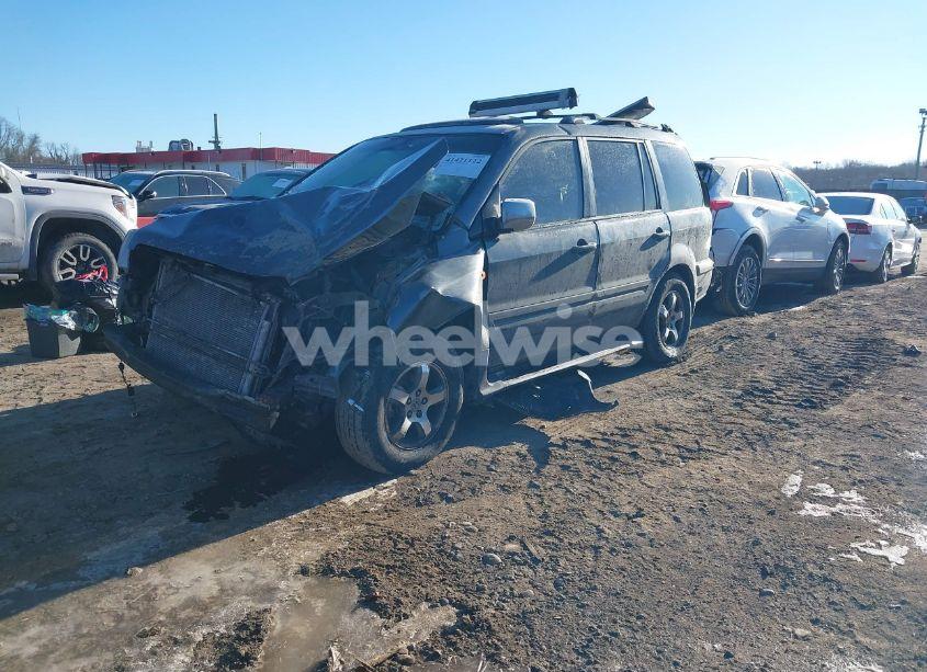 Photo 2 of 2008 Honda Pilot EX-L (VIN 5FNYF18758B008925)