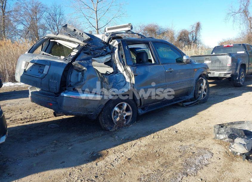 Photo 4 of 2008 Honda Pilot EX-L (VIN 5FNYF18758B008925)