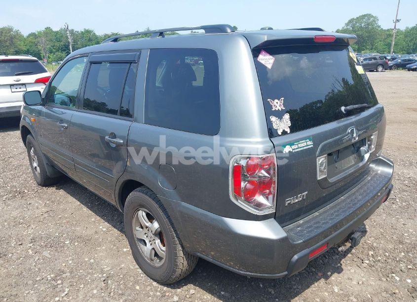 Photo 3 of 2008 Honda Pilot EX-L (VIN 5FNYF18768B028598)