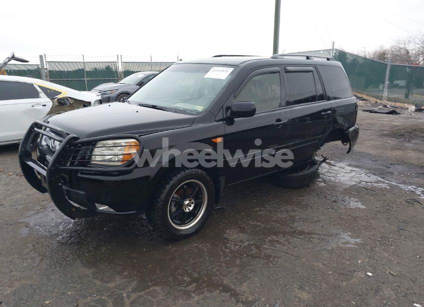 Photo 2 of 2008 Honda Pilot EX-L (VIN 5FNYF18768B035728)