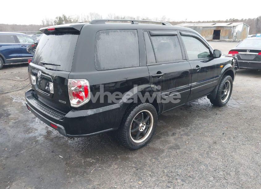 Photo 4 of 2008 Honda Pilot EX-L (VIN 5FNYF18768B035728)