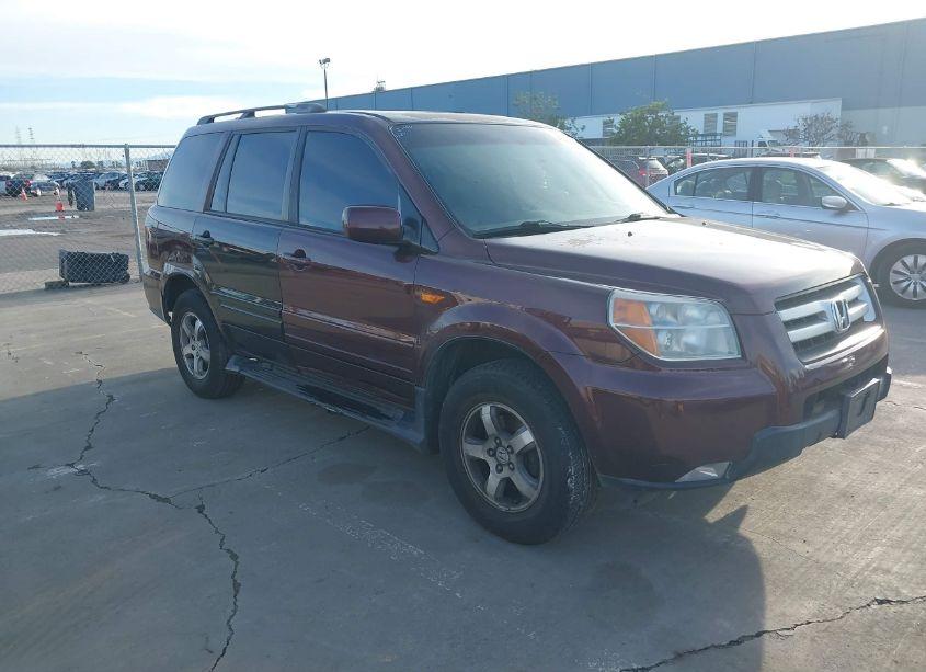 2007 Honda Pilot EX-L (VIN 5FNYF18787B017343) main photo