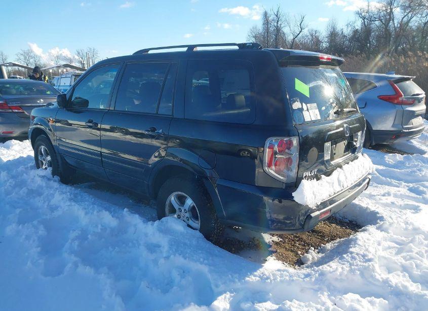 Photo 3 of 2008 Honda Pilot EX-L (VIN 5FNYF18788B003265)