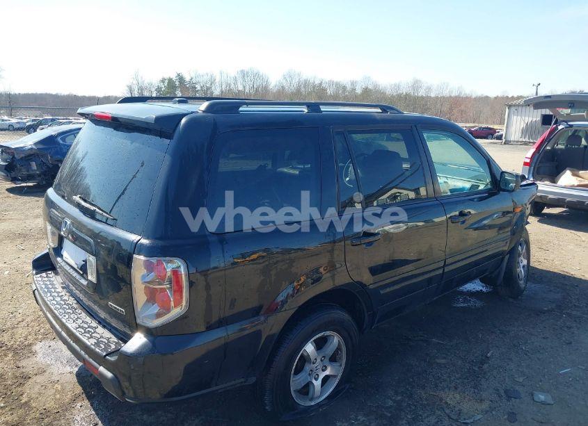 Photo 4 of 2008 Honda Pilot EX-L (VIN 5FNYF18788B005453)