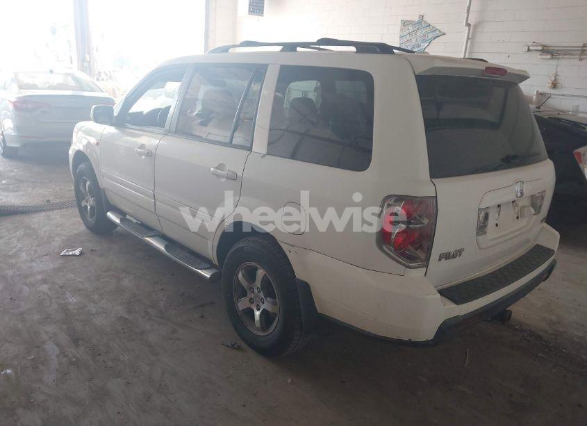 Photo 3 of 2008 Honda Pilot EX-L (VIN 5FNYF18788B018199)