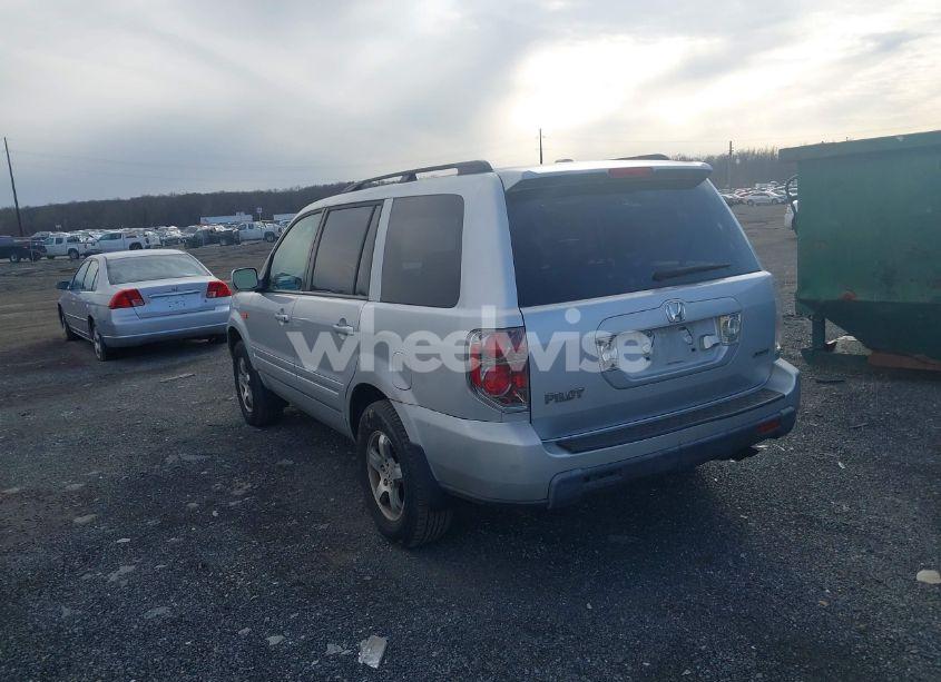 Photo 3 of 2008 Honda Pilot EX-L (VIN 5FNYF18798B051227)