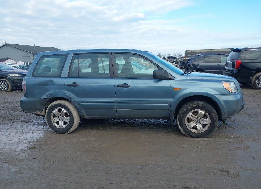 Photo 13 of 2007 Honda Pilot LX (VIN 5FNYF28157B037809)