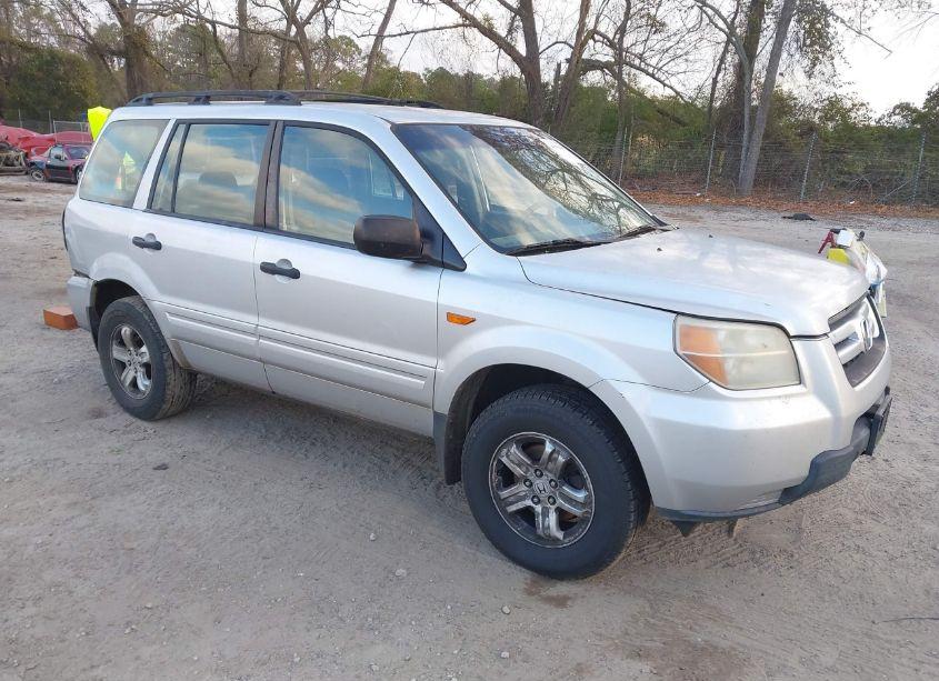 2007 Honda Pilot LX (VIN 5FNYF28167B045112) main photo