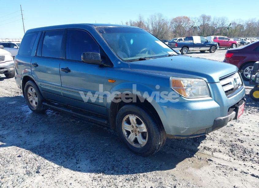 2006 Honda Pilot LX (VIN 5FNYF28186B046244) main photo