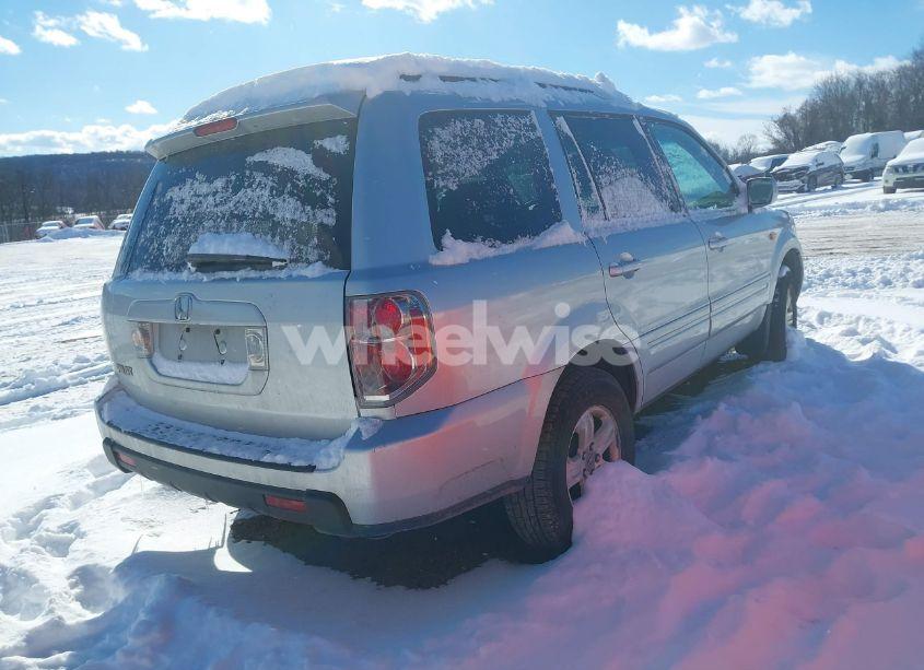 Photo 4 of 2008 Honda Pilot VP (VIN 5FNYF28208B005604)