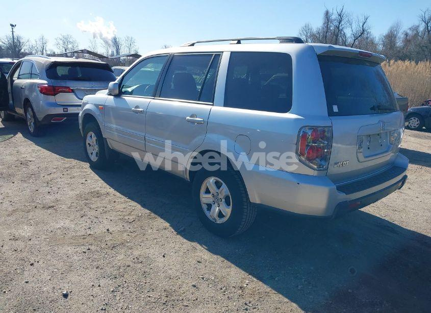 Photo 3 of 2008 Honda Pilot VP (VIN 5FNYF28208B011970)