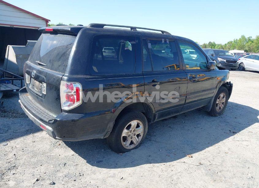 Photo 4 of 2008 Honda Pilot VP (VIN 5FNYF28218B002162)