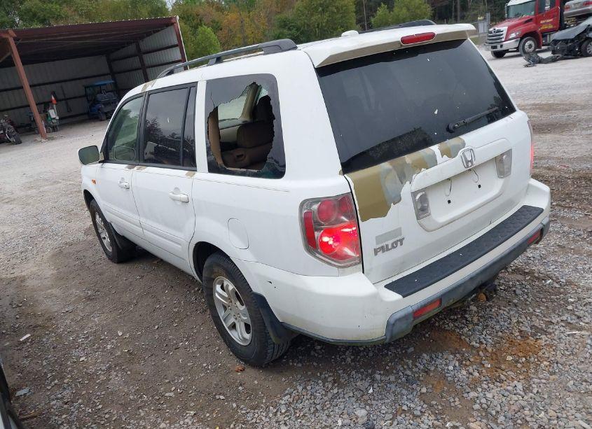 Photo 3 of 2008 Honda Pilot VP (VIN 5FNYF28228B029967)