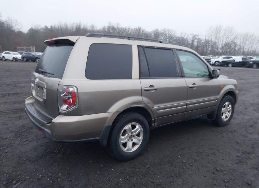 Photo 4 of 2008 Honda Pilot VP (VIN 5FNYF28248B004472)