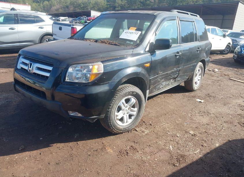Photo 2 of 2008 Honda Pilot VP (VIN 5FNYF28268B023427)