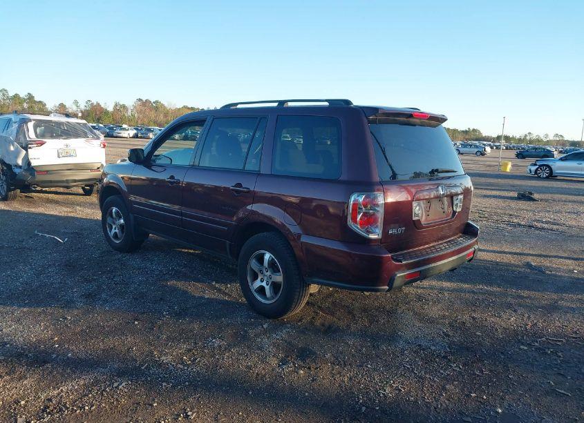 Photo 3 of 2007 Honda Pilot EX (VIN 5FNYF28407B035203)