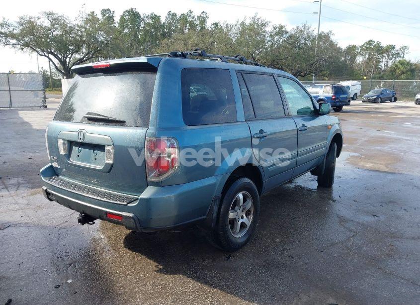 Photo 4 of 2007 Honda Pilot EX (VIN 5FNYF28417B026963)