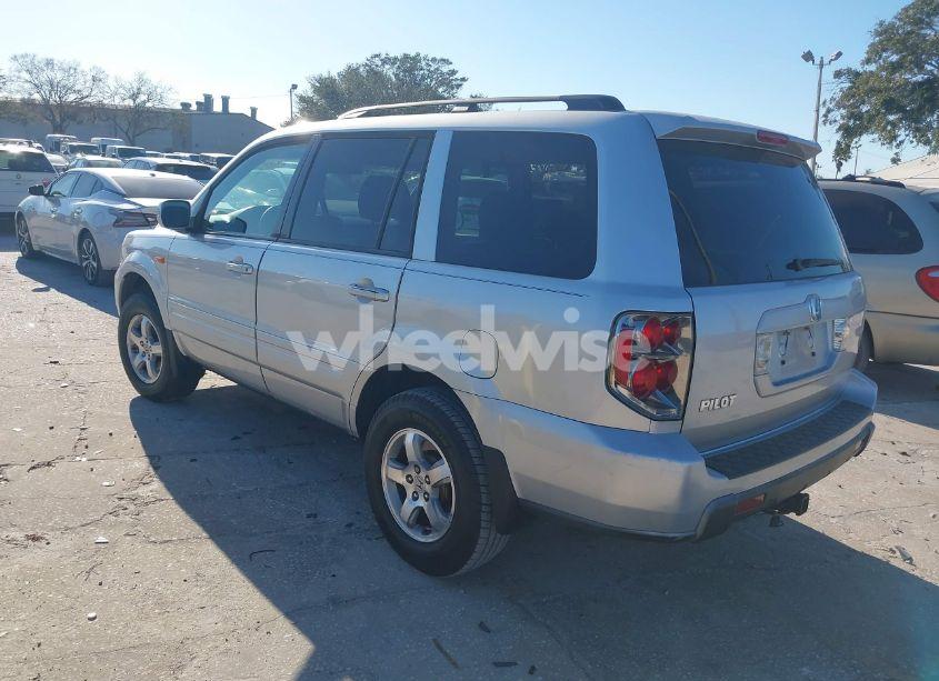 Photo 3 of 2007 Honda Pilot EX (VIN 5FNYF28417B043598)