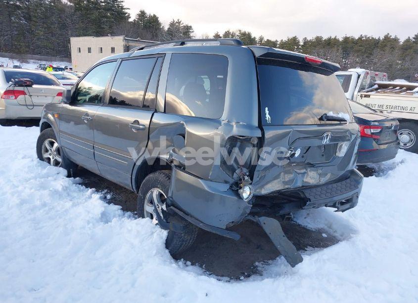 Photo 3 of 2007 Honda Pilot EX (VIN 5FNYF28427B010805)