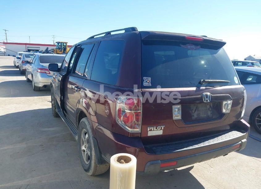 Photo 3 of 2007 Honda Pilot EX (VIN 5FNYF28427B020945)