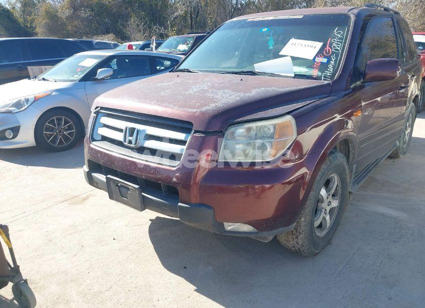 Photo 6 of 2007 Honda Pilot EX (VIN 5FNYF28427B020945)