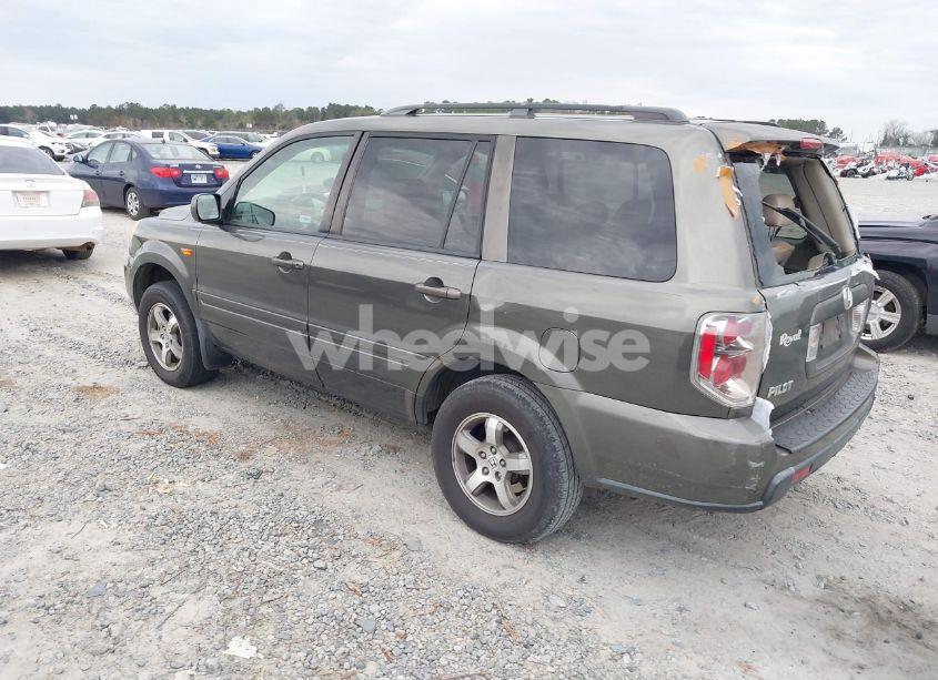 Photo 3 of 2006 Honda Pilot EX (VIN 5FNYF28436B051524)