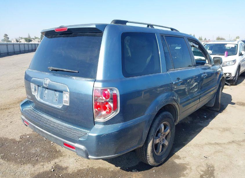 Photo 4 of 2007 Honda Pilot EX (VIN 5FNYF28437B040167)