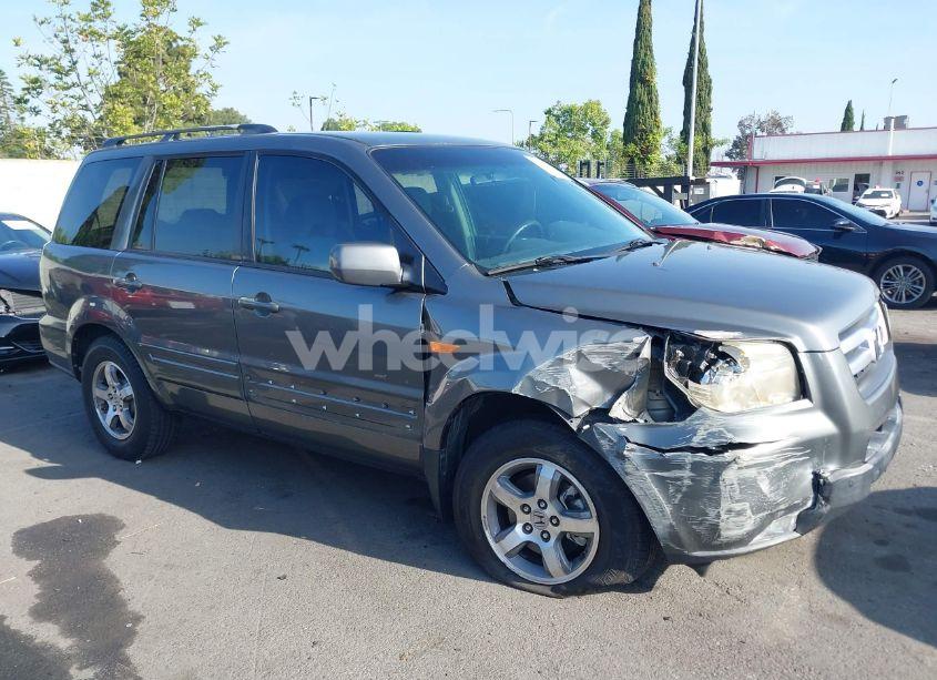 2007 Honda Pilot EX (VIN 5FNYF28467B017806) main photo