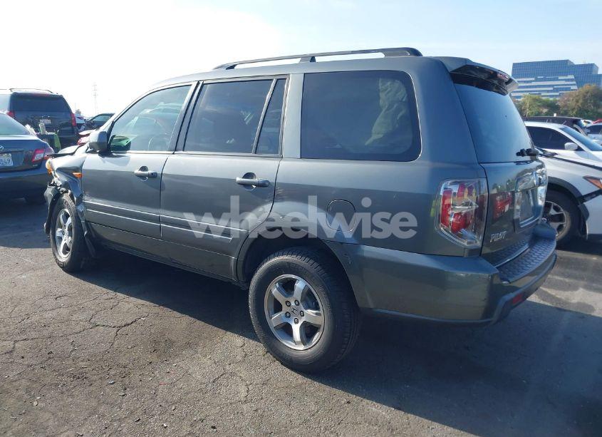 Photo 3 of 2007 Honda Pilot EX (VIN 5FNYF28467B017806)