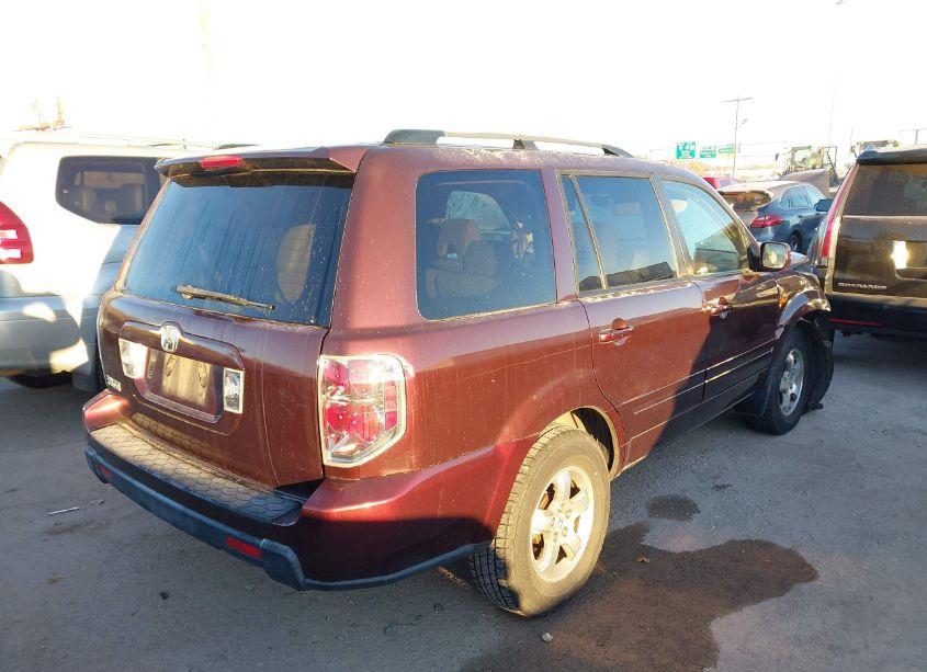 Photo 4 of 2008 Honda Pilot EX (VIN 5FNYF28488B012124)