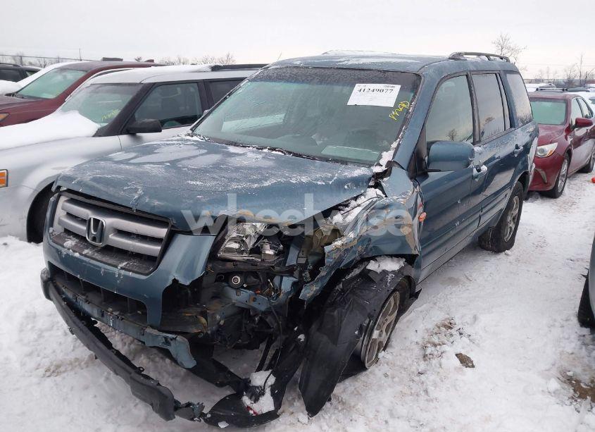 Photo 2 of 2007 Honda Pilot EX (VIN 5FNYF284X7B021938)