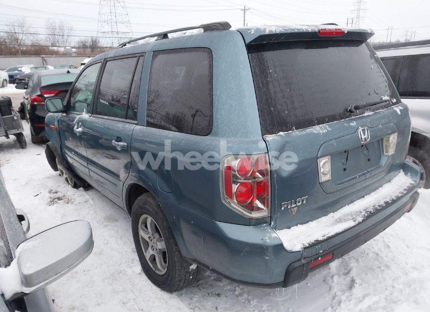 Photo 3 of 2007 Honda Pilot EX (VIN 5FNYF284X7B021938)